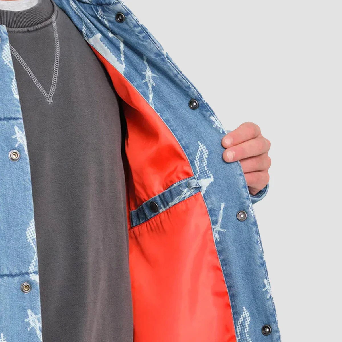 Volcom Fergadelic Jacket Road Sky - Image 3