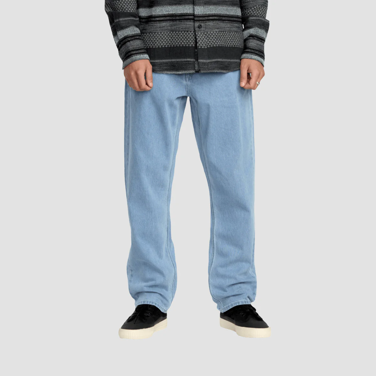 Volcom Fivedown Relaxed Tapered Fit Jeans Camper Blue