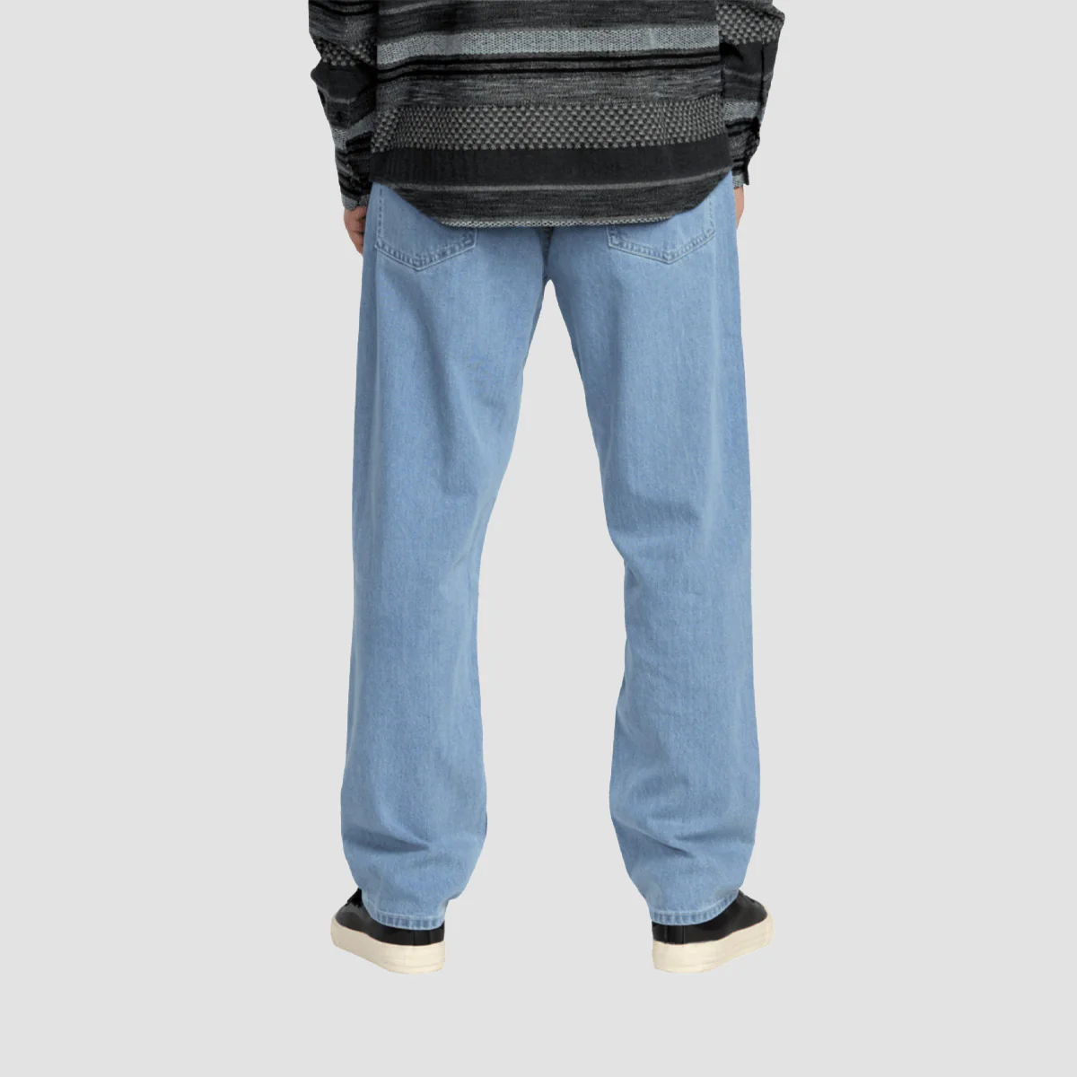 Volcom Fivedown Relaxed Tapered Fit Jeans Camper Blue - Image 2