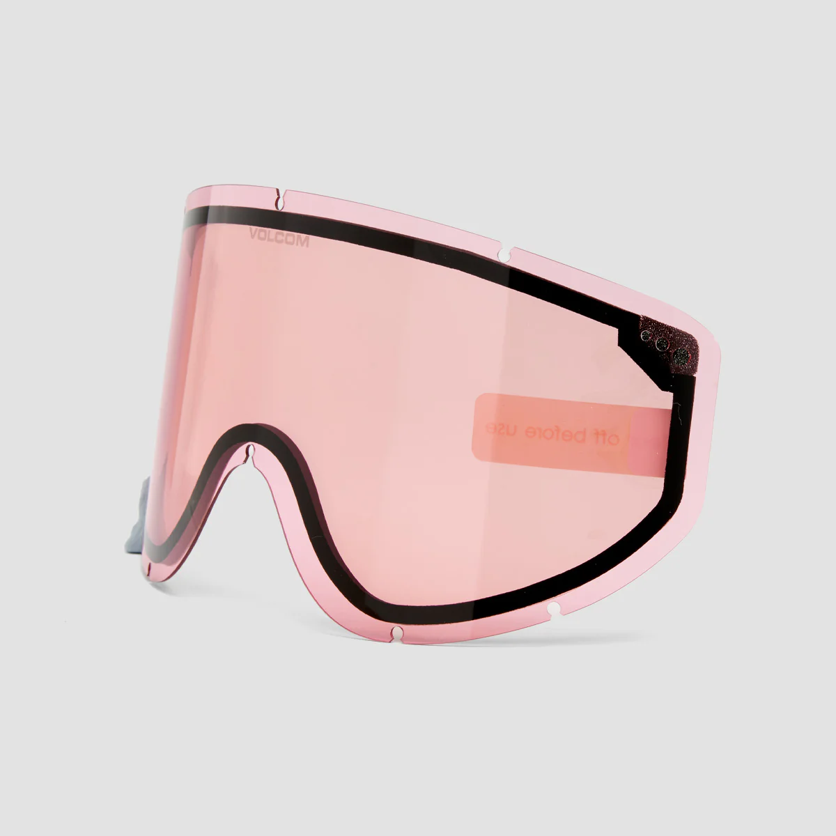 Volcom Footprints Snow Goggles Op Art/Gold Chrome + Bonus Lens Rose - Image 2