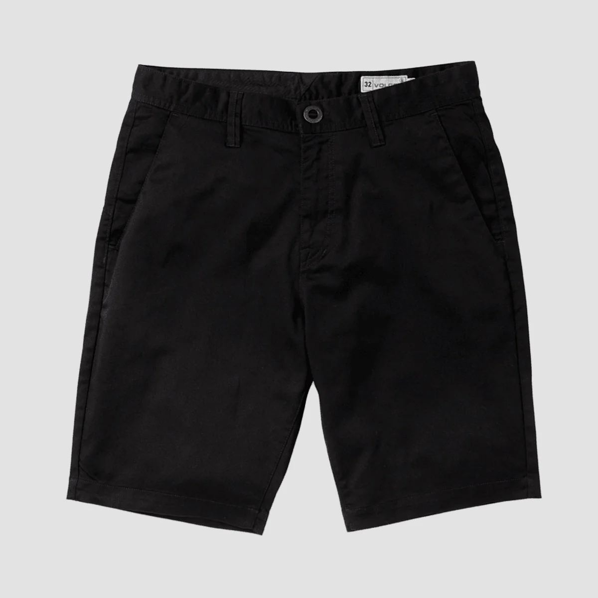 Volcom Frickin Modern Stretch 21" Chino Shorts Black - Image 3