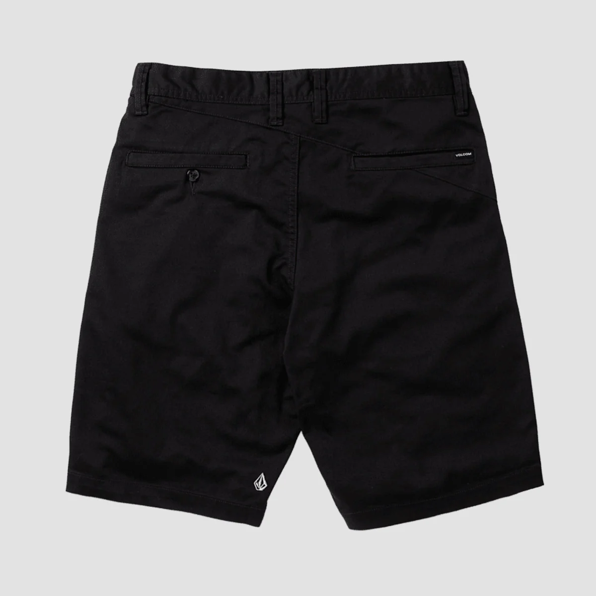 Volcom Frickin Modern Stretch 21" Chino Shorts Black - Image 4