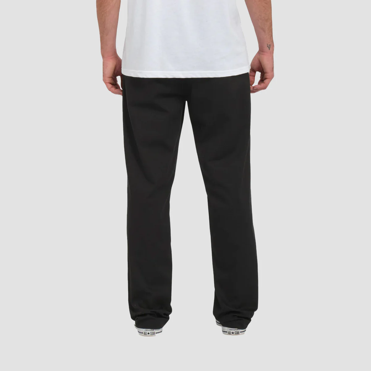 Volcom Frickin Modern Stretch Chino Pants Black - Image 2
