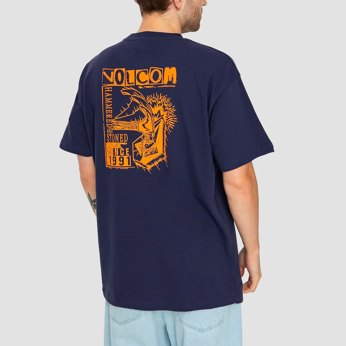 Volcom Hammered LSE T-Shirt Eclipse - Image 2