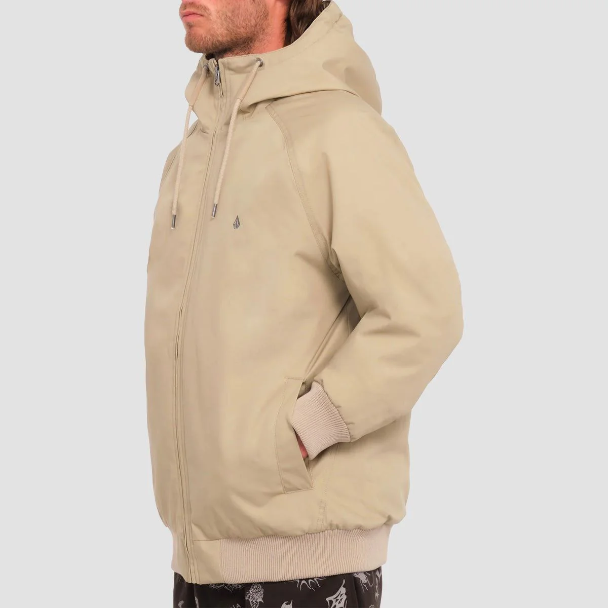 Volcom Hernan 10K Jacket Khaki - Image 2