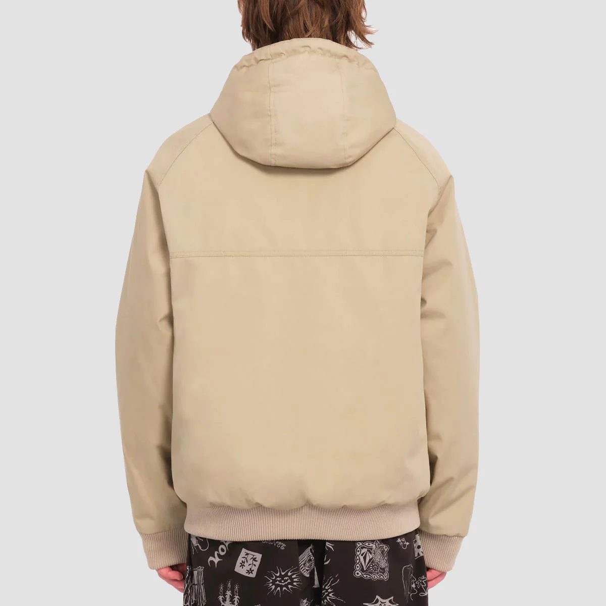 Volcom Hernan 10K Jacket Khaki - Image 3