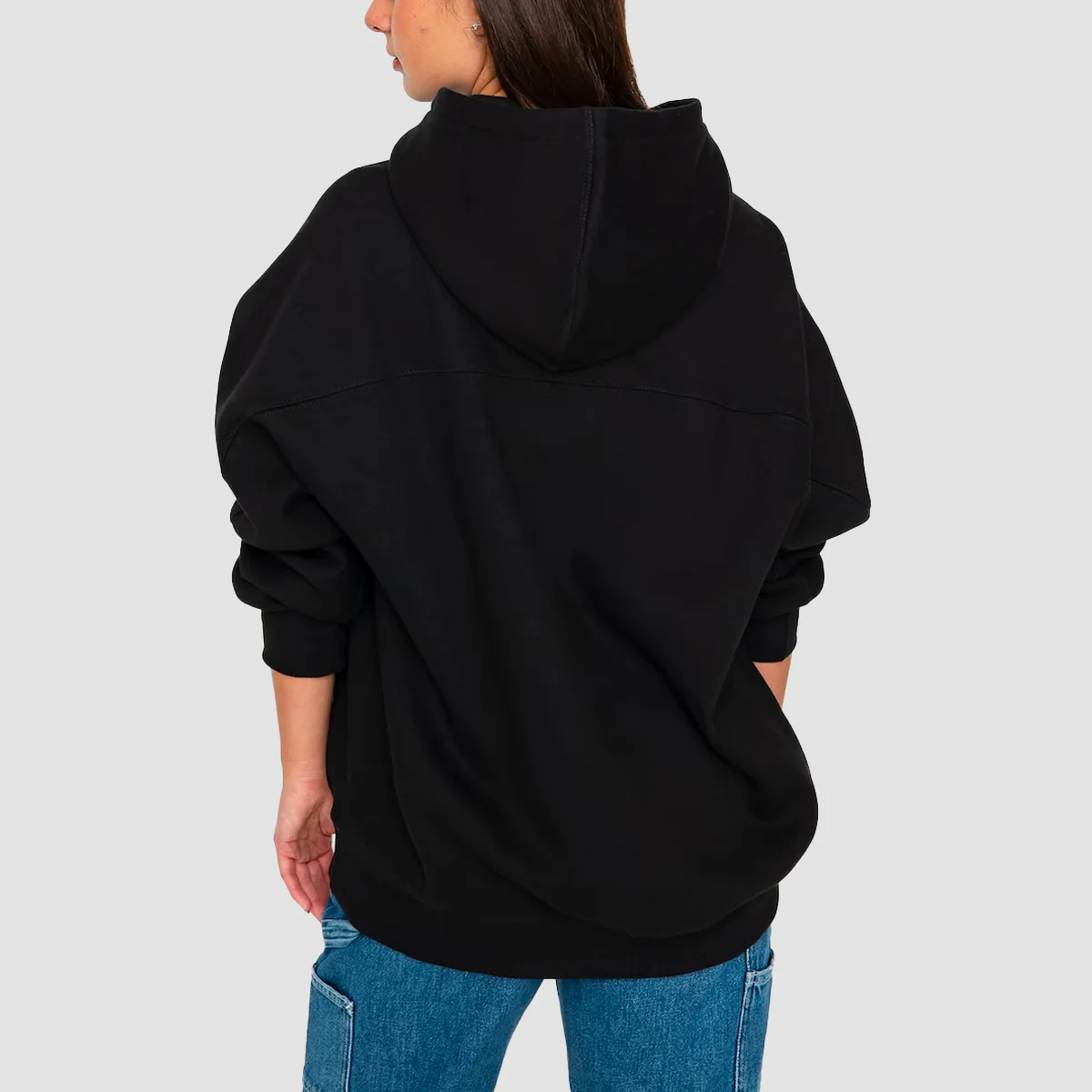 Volcom Howl At The Moon Pistol Pullover Hoodie Black - Womens - Image 2