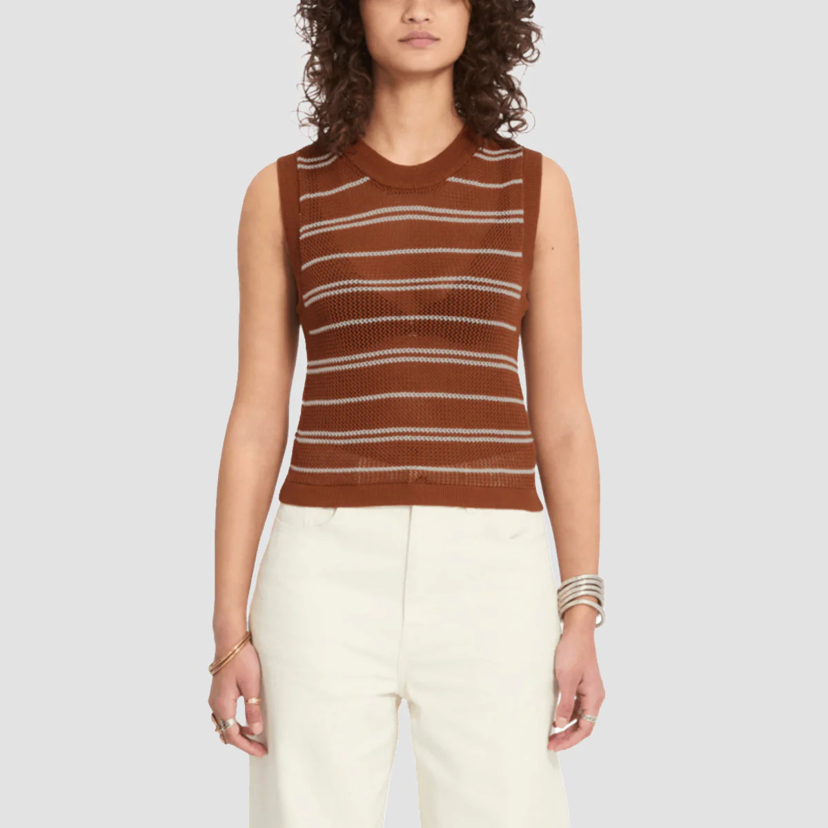 Volcom My Ami Tank Sweater Henna - Womens