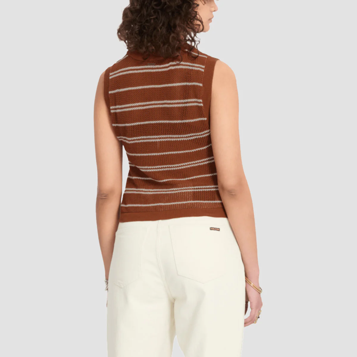 Volcom My Ami Tank Sweater Henna - Womens - Image 2
