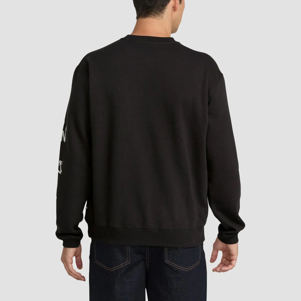 Volcom Never Ends Crew Sweatshirt Stealth - Image 2
