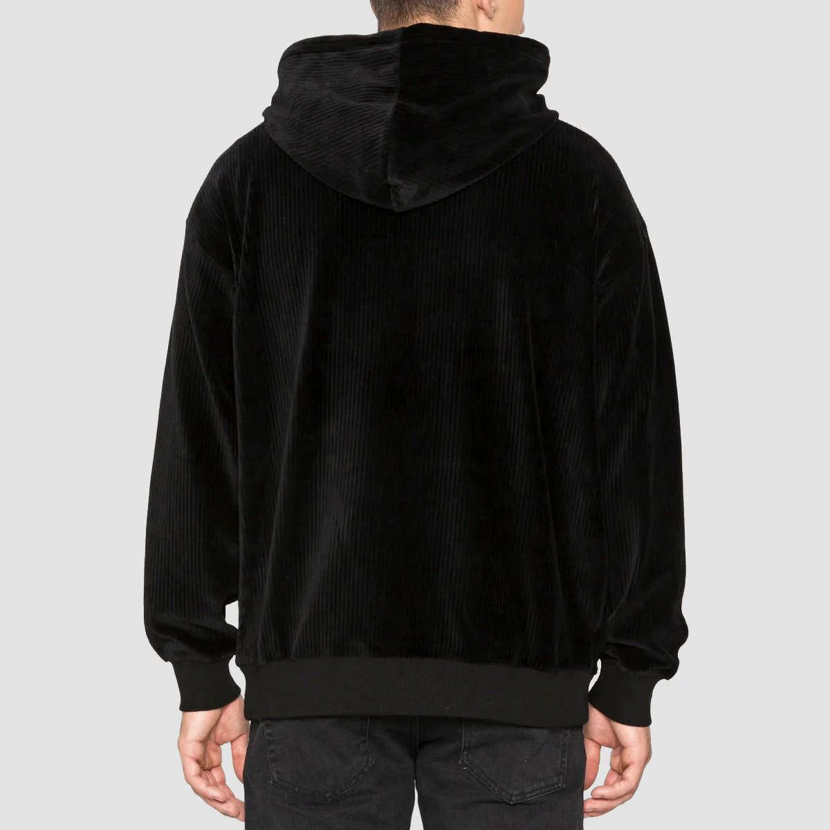 Volcom New Eden Pullover Hoodie Black - Image 2