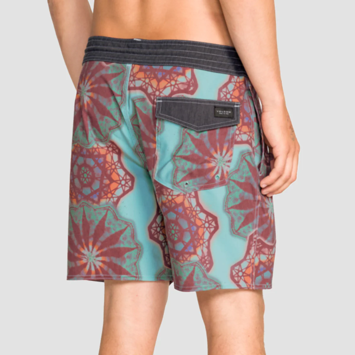Volcom PCS Star Shields Stoney 18" Boardshorts Black - Image 2