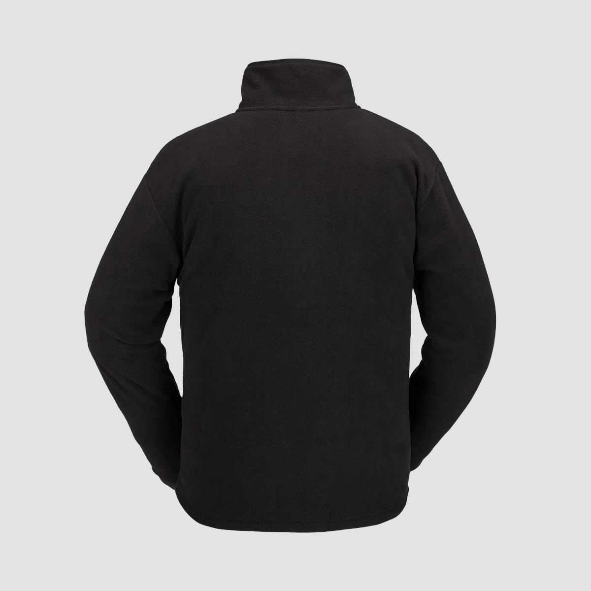 Volcom Polar Mock Neck Pullover Fleece Black - Image 2