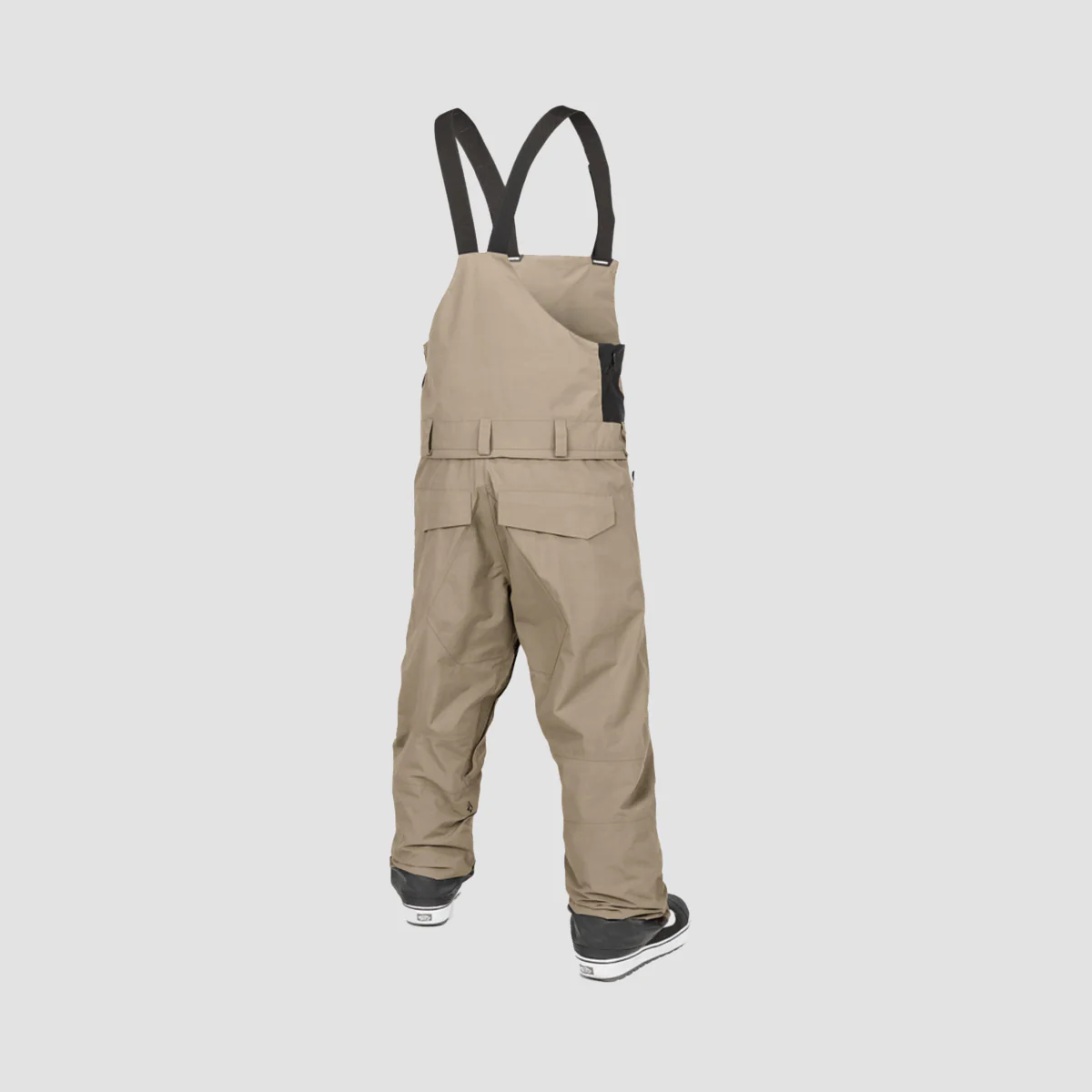 Volcom Rain Gore-Tex Snow Bib Overall Pants Chestnut Brown - Image 2