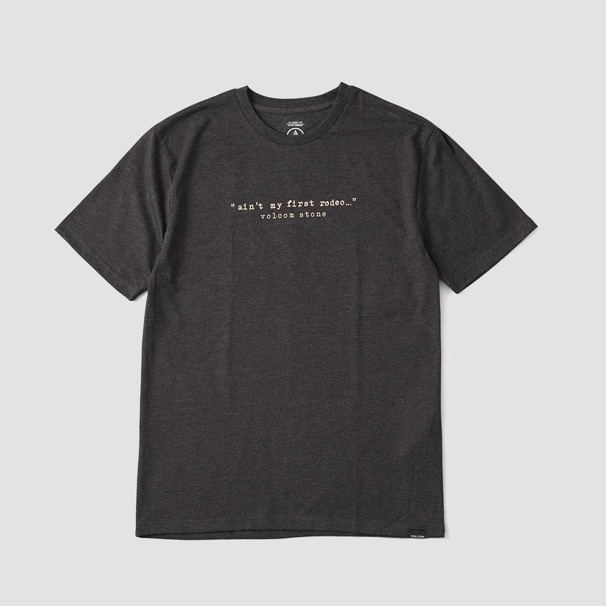 Volcom Scowboy T-Shirt Heather Black