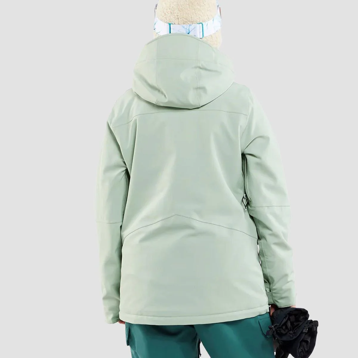 Volcom Shelter 3D Stretch Snow Jacket Sage Frost - Womens - Image 2