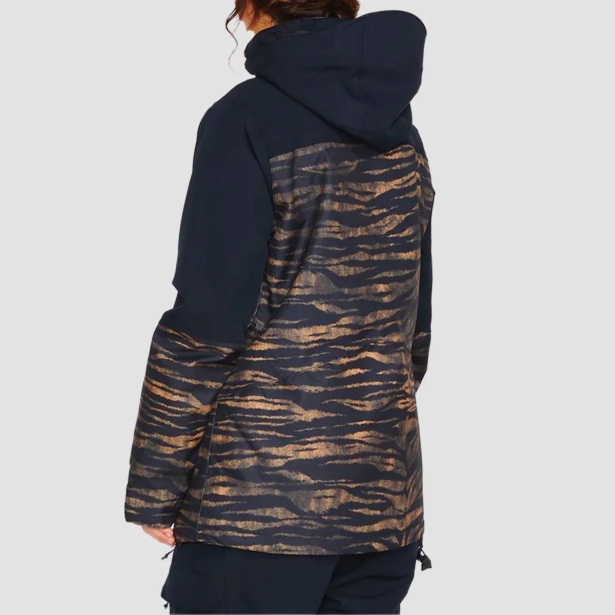 Volcom Shelter 3D Stretch Snow Jacket Tiger Print - Womens - Image 2