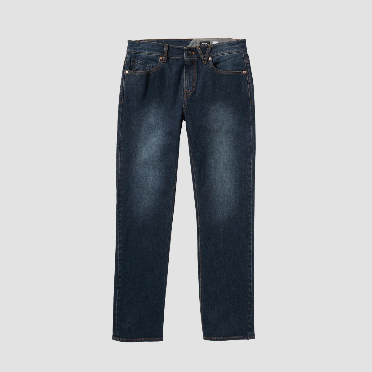 Volcom Solver Modern Fit Jeans New Vintage Blue - Image 4