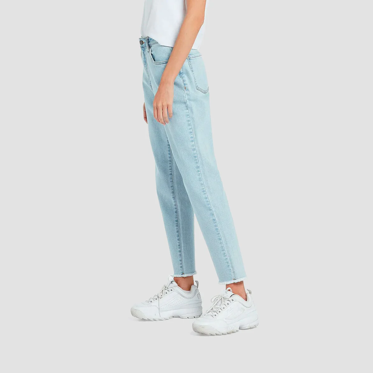 Volcom Stone Step High Rise Jeans Thrifter Blue Light - Womens - Image 2