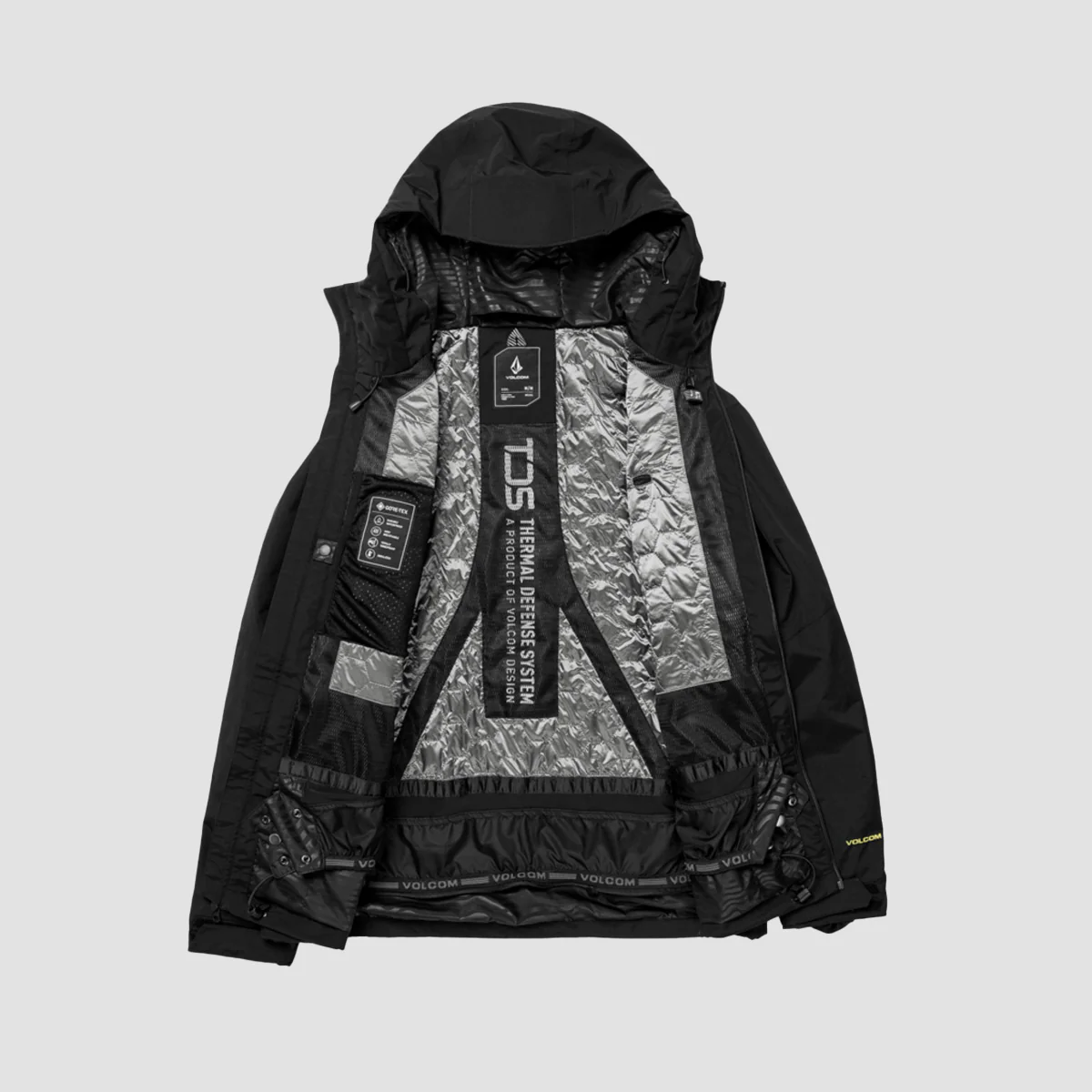 Volcom TDS 2L Gore-Tex Snow Jacket Black - Image 3