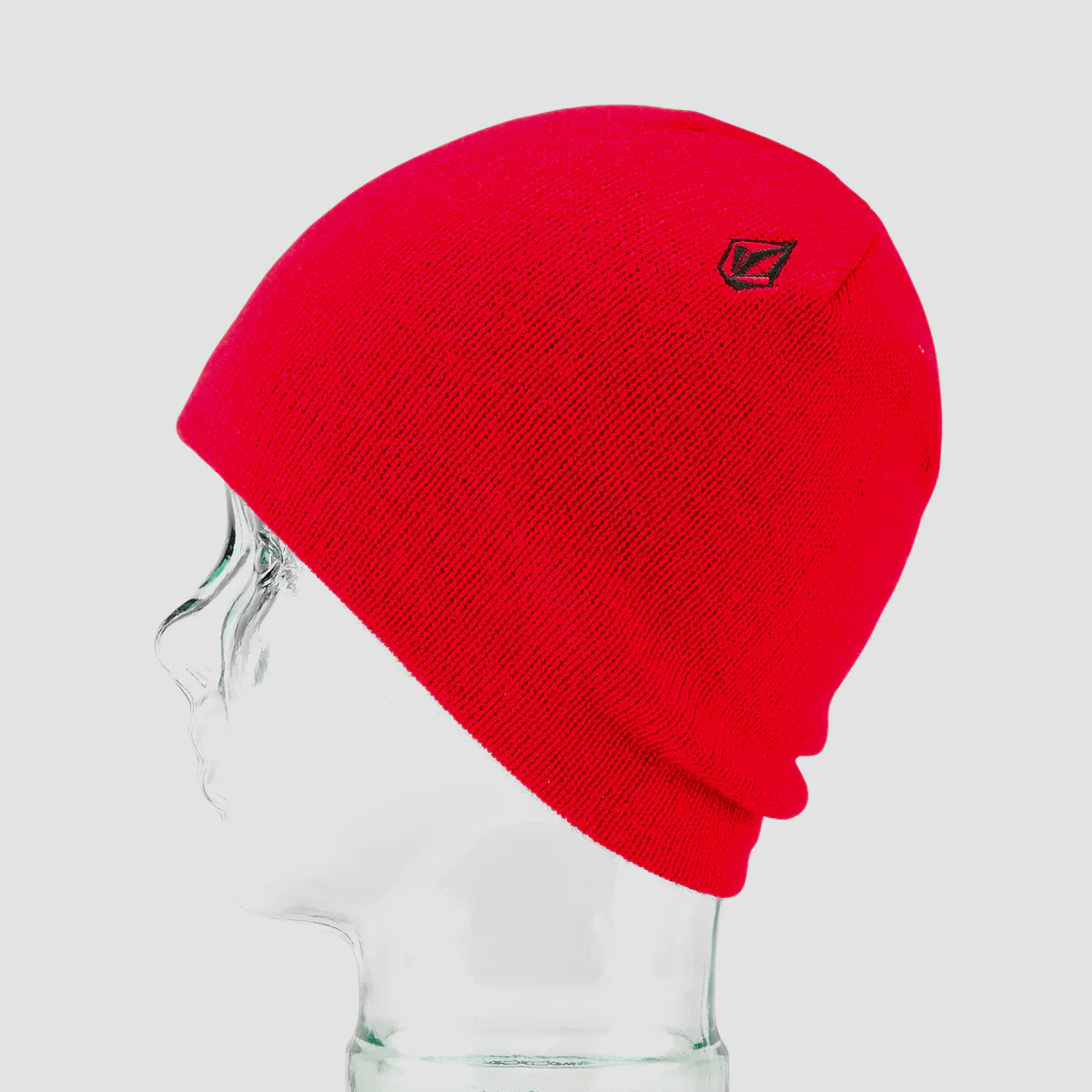 Volcom V.Co Skull Beanie Red - Image 2