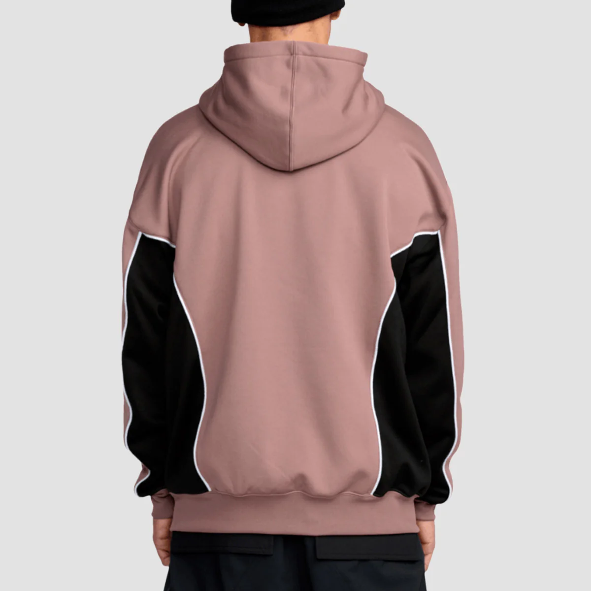 Volcom Vital Hydro Snow Pullover Hoodie Mauve - Image 2