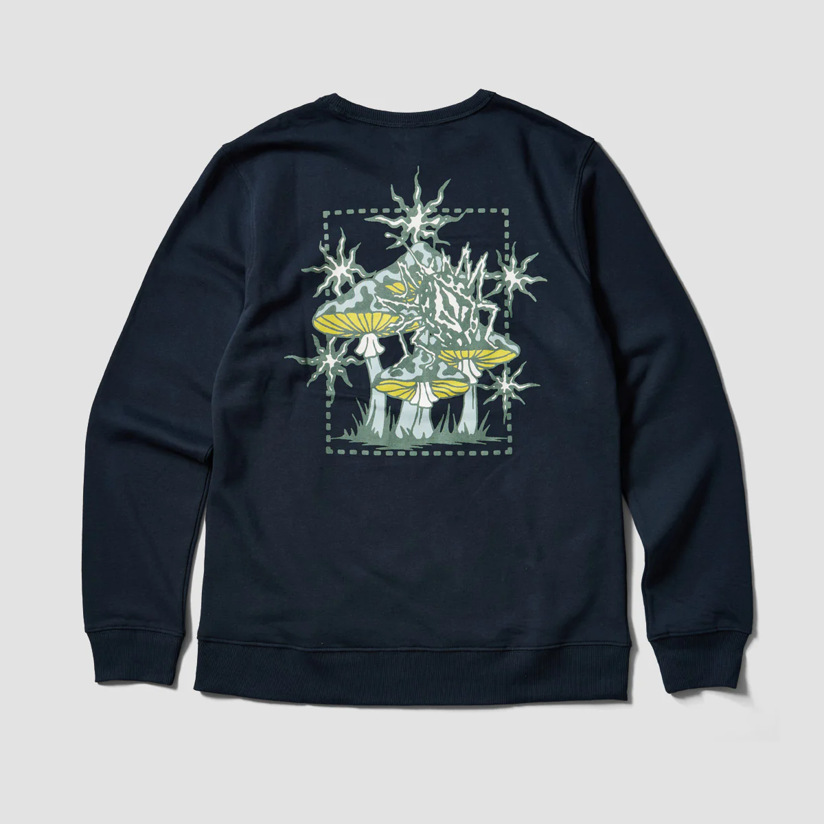 Volcom Widgets Crew Sweatshirt Navy - Image 2