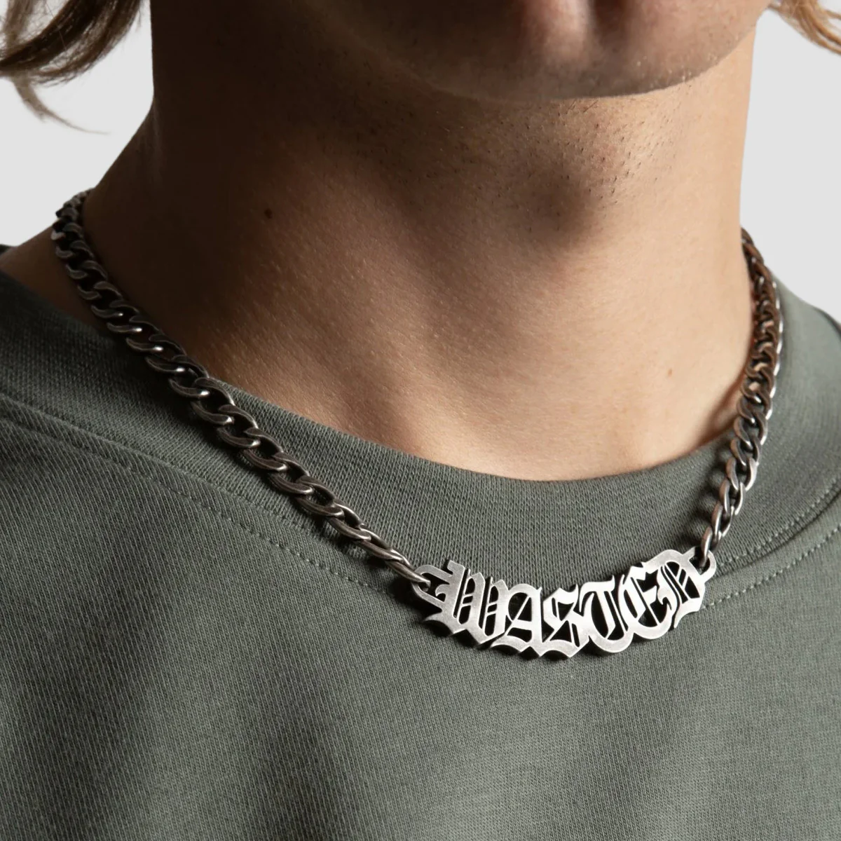 Wasted Paris Legacy Necklace Silver (Stainless Steel) - Image 2
