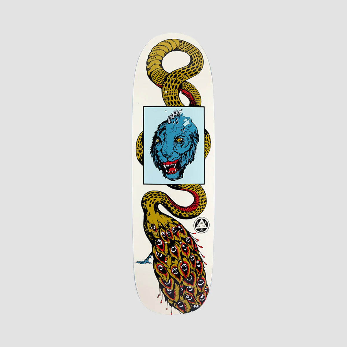 Welcome Glam Dragon On Boline Skateboard Deck Bone - 9.25"