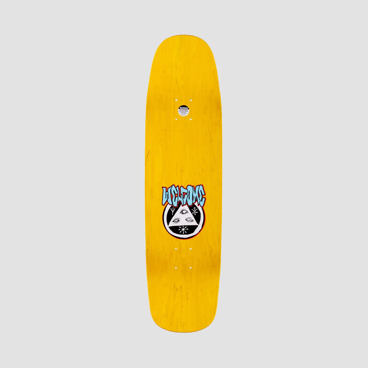 Welcome Lessrach On Son Of Golem Skateboard Deck White - 8.75" - Image 2