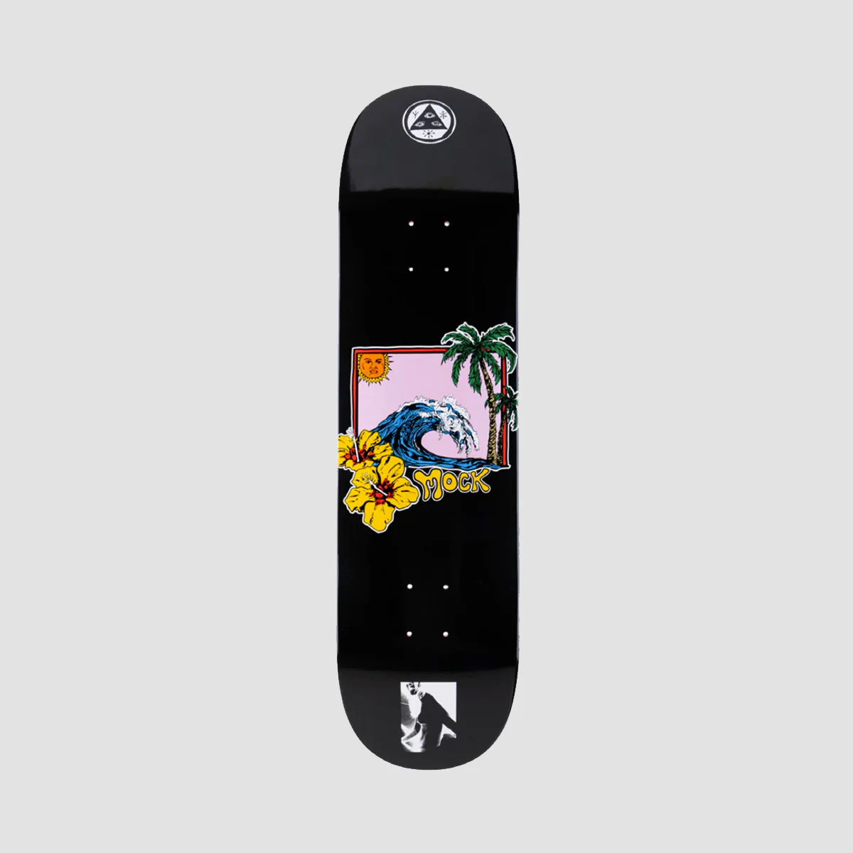 Welcome Mana on Pele Evan Mock Skateboard Deck - 8.38"