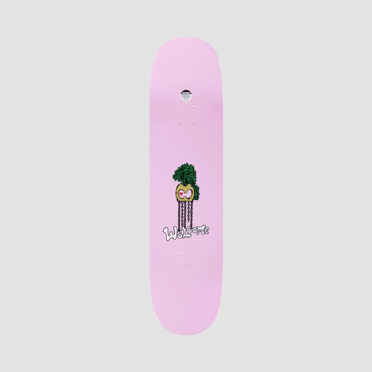 Welcome Mana on Pele Evan Mock Skateboard Deck - 8.38" - Image 2