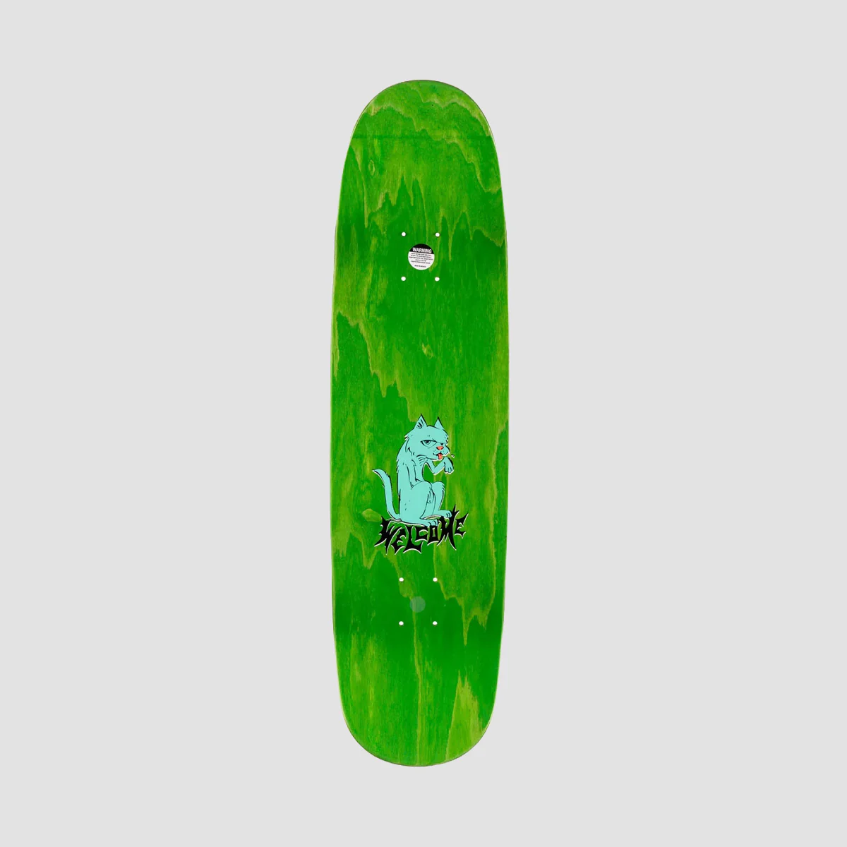 Welcome Purr Pile Nora Pro Model On Sphynx Skateboard Deck Purple Stain - 8.8" - Image 2