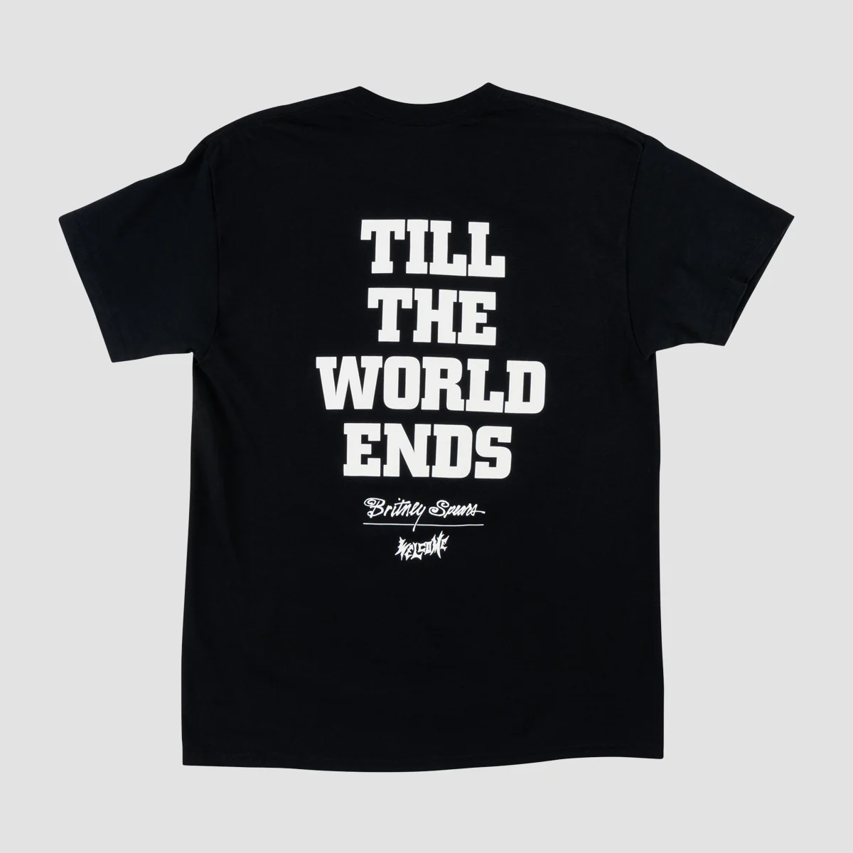 Welcome X Britney Sprears Till The World Ends T-Shirt Black - Image 2