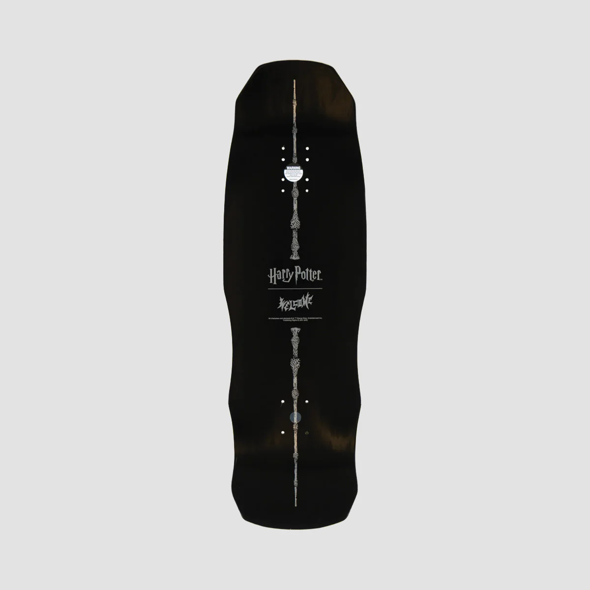 Welcome X Harry Potter Voldemort on Dark Lord Skateboard Deck Dark Green Stain - 9.75" - Image 2